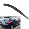 Rear Windshield Wiper Blade Arm Set for Peugeot 206 106