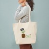 CafePress Grow Thyme Tote Bag Reusable Natural Beige Canvas Shopping
