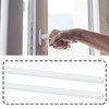 EMSea 2Pcs Door Knob Spindle 6mm Door and Window Handle