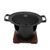 Mini BBQ Grill Set Anti Stick Food Grade Material Tabletop