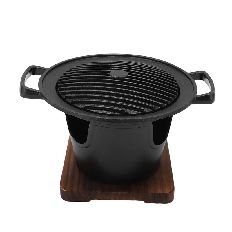 Mini BBQ Grill Set Anti Stick Food Grade Material Tabletop