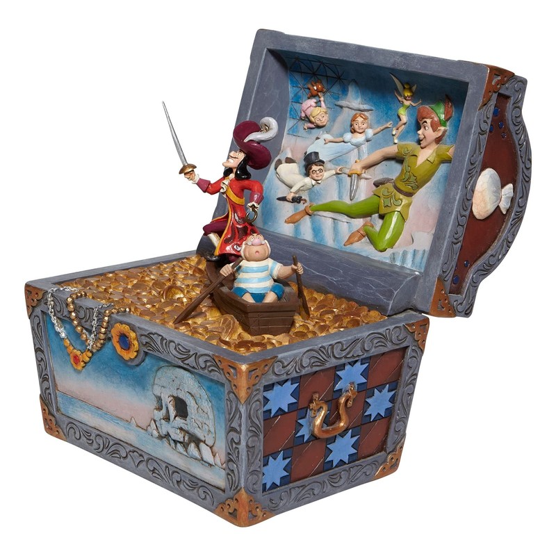 Enesco Disney Traditions by Jim Shore Peter Pan Treasure Chest