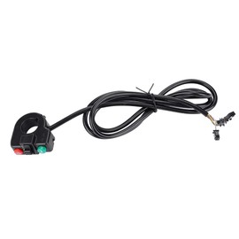 Indicator Switch Horn Headlight 22.5 mm, Motorcycle Handlebar Switch, Scooter Handlebar Switch, Bicycle Handlebar Switch, Waterproof Motorcycle Light Horn Indicator Control Button Accessories for