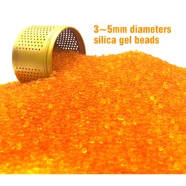 Gun Safe Dehumidifier, Moisture Absorbers, TOAAOT 200g Silica Gel Canister for Gun Case, Tool Box (3 Units)