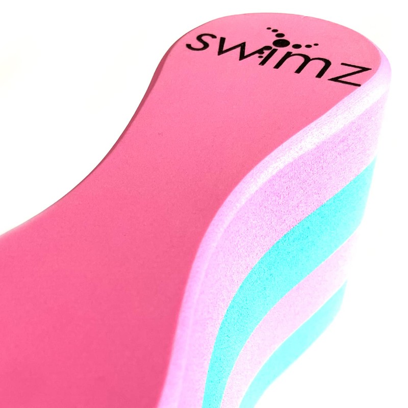 Swimz Senior Club Pull Buoy - Blue/Pink