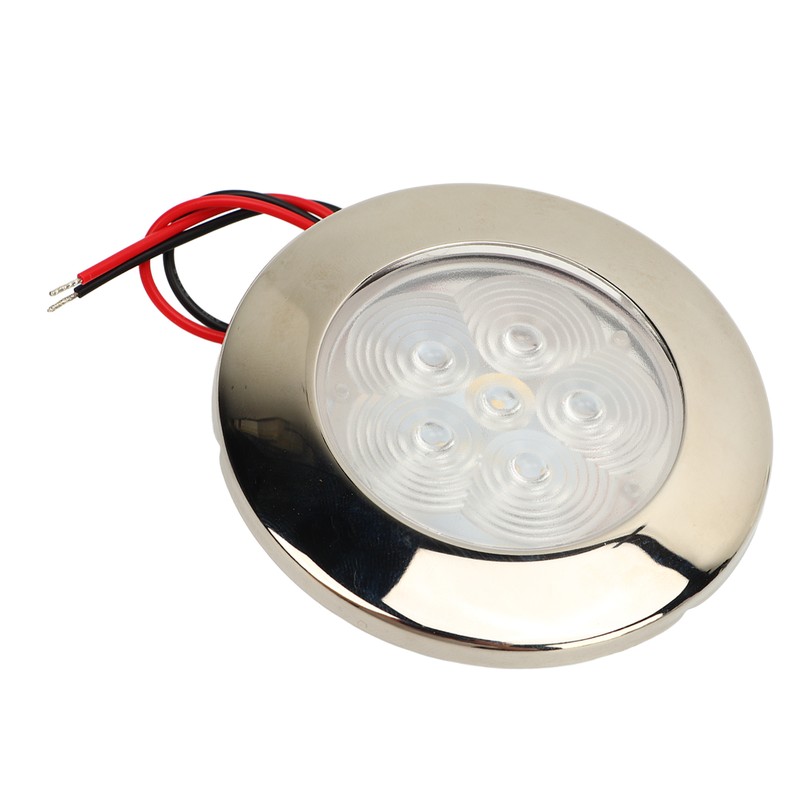LED Puck Light DC12V RV Boat Ceiling Recessed Mount Interior