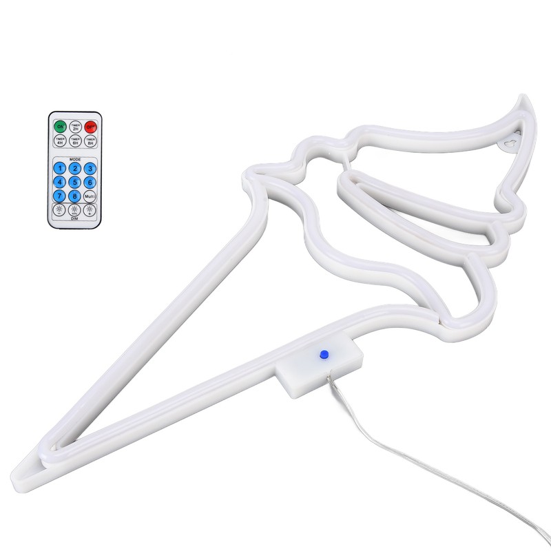 LED Neon Light Ice Cream Waterproof Battery USB Powered Hangable