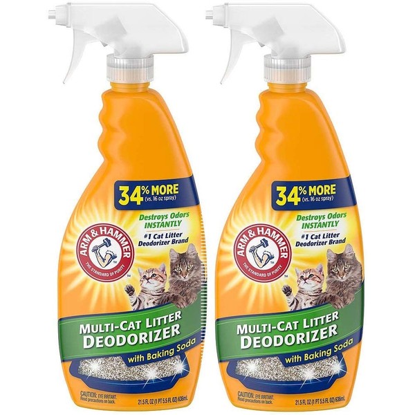 Arm and Hammer Cat Litter Deodorizer Spray, 21.5 Fl Oz