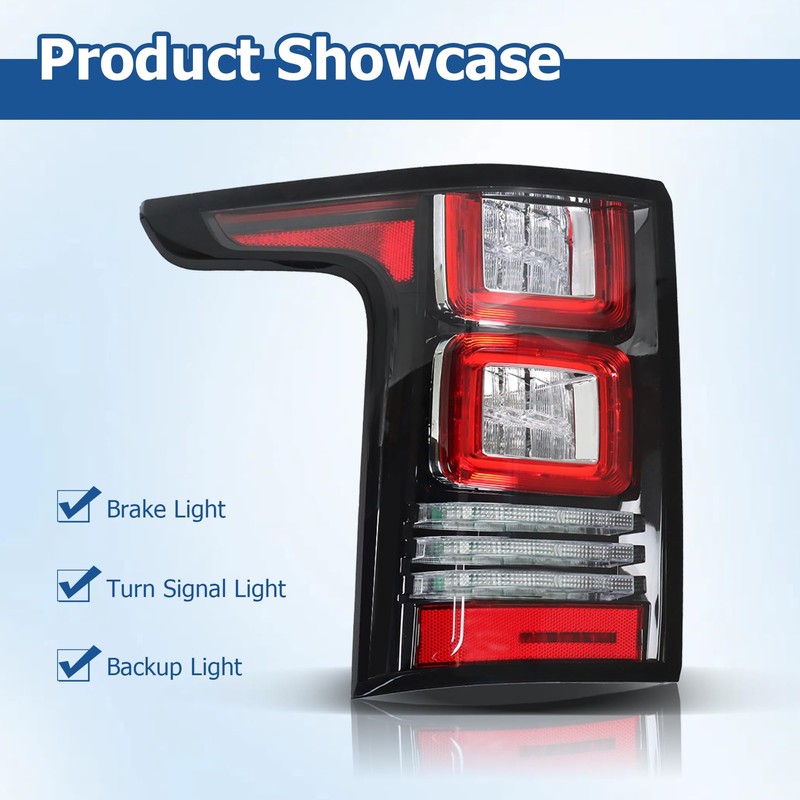 WFLNHB Left Side Tail Light Replacement for Range Rover L405