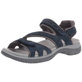 Dr. Scholl's Women's Adelle 2 Sandal, Elegant Navy Suede, 9