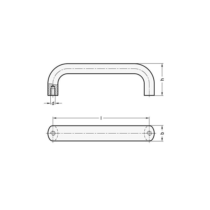 Ganter Standard Elements Green 565 – 160 – Black Handles
