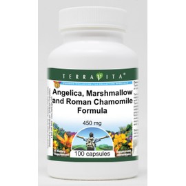 Angelica, Marshmallow and Roman Chamomile Formula - 450 mg (100 Capsules, ZIN: 511985)