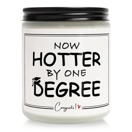 Graduation Gifts, Funny Masters Degree Graduation Gift 2025 - Lavender Scented Soy Wax Candles, College Phd Graduations Gifts for Her Him