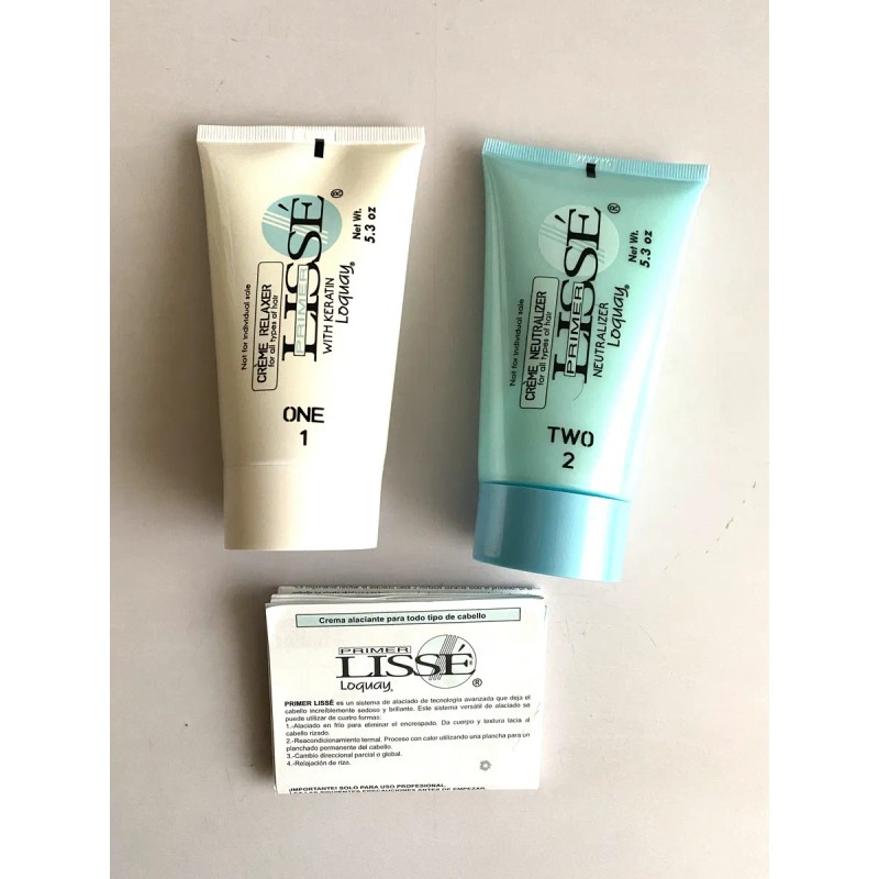 Lissé Loquay Crema Alaciante Permanente Cabello Queratina Formol