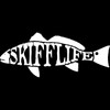 Skiff Life Redfish Decal Using Text