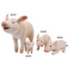 Plush Soft Toy Lying Pig by Hansa. 28cm. 4944