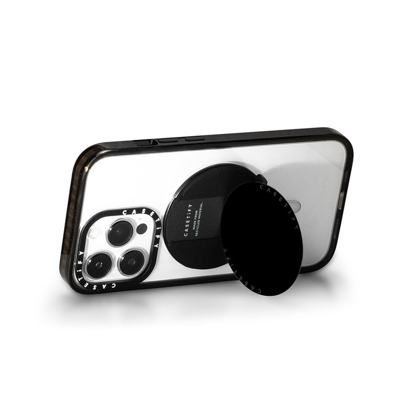 CASETiFY Snappy Grip Stand Compatible with Magsafe - Black