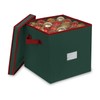 Primode Christmas Ornament Storage Box, 4 Layers, Fits 64 Ornaments