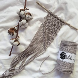 Bobbiny Macrame Cord XXL 5mm 3 Ply 100m