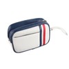 PU Leather Golf Ball Pouch Bag Tee Holder Handbag Storage