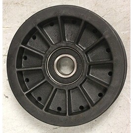 Rotary Composite Idler Pulley 4" X 1" .669" Bore Rotary 10154 FIP4000-1.00 6203 Bearing