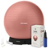 Retrospec Luna Exercise Ball with Pump - Anti-Burst Fitness Equipment