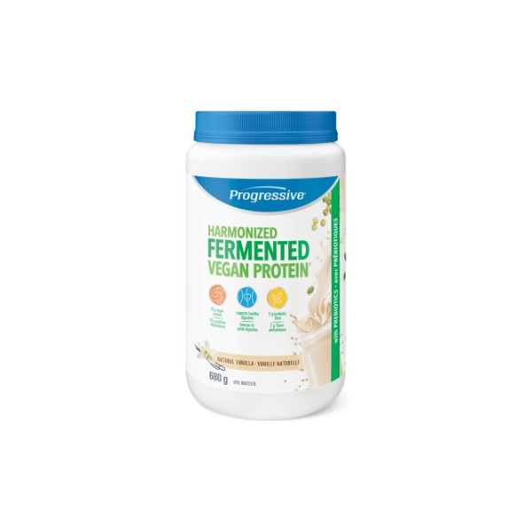 Progressive Nutritionals Harmonized Fermented Vegan Protein (Vanilla) - 680g