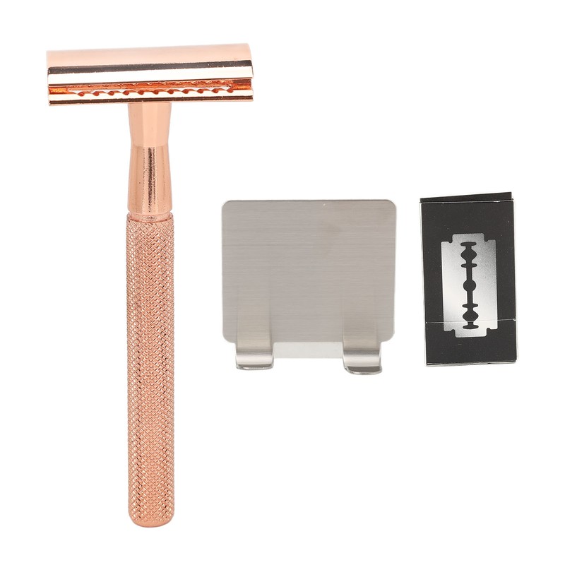 Hair Blade Handle Waterproof Metal Portable Manual Hair Blade Handle