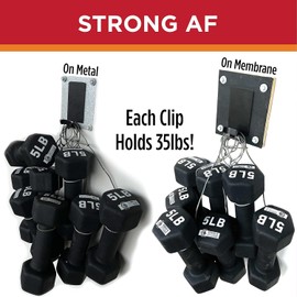 Radiant Solutions Company Sticky Clip - Self-Adhesive Heat Cable Roof Clips for Mounting Heating Cable to Rubber, TPO, PVC & All Smooth Metal Surfaces - Roofing & Gutter Protection - 10 Pack (Large)