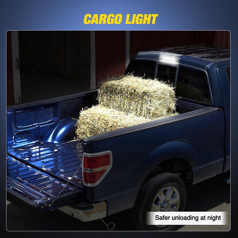 Nilight Third Brake Light Tail High Mount 3rd Stop Cargo