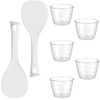 5 PCS Rice Cooker Measuring Cup, 160ml Rice Cooker Cup