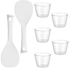 5 PCS Rice Cooker Measuring Cup, 160ml Rice Cooker Cup for Kitchen Measure