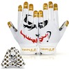 TRIPLE B SPORTS Football Gloves Youth Football Gloves Super Silicone