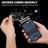 SEMORID Slim Aluminum Card Holder Wallet for Men, Durable Expandable