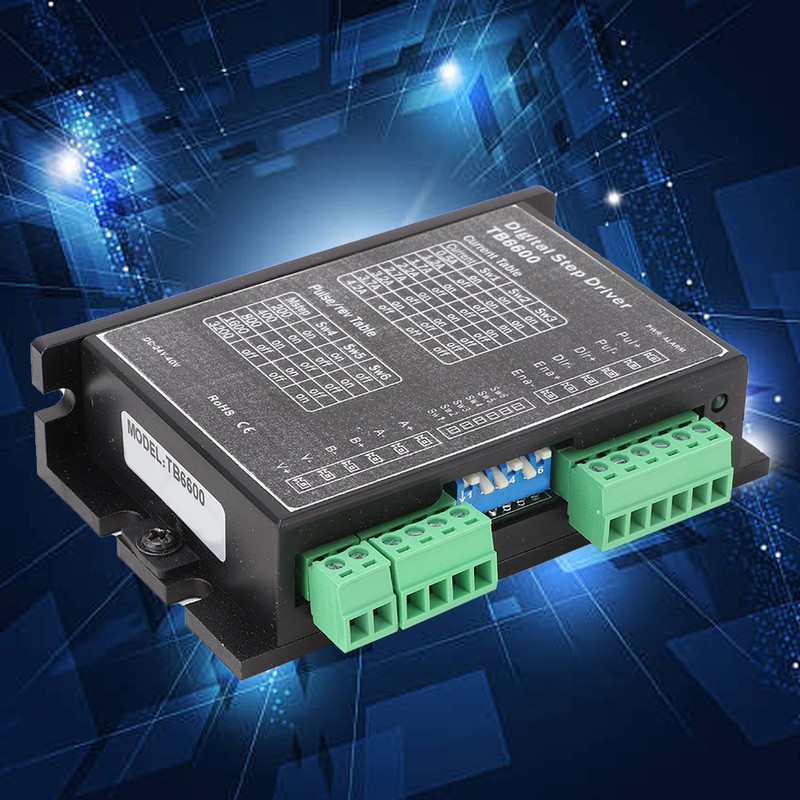 TB6600 DC24-40V 2 Phase/Bipolar Stepper Motor Driver 1.0~4.2A/Phase NEMA 17/23