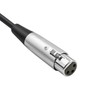 LoongGate Microphone Cable XLR Female to 1/4 Inch 6.35 mm