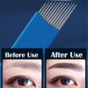 20 Pcs Permanent Makeup Blades Disposable Eyebrow Microblading Needles Microblading