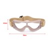 Military Goggles Impact Resistant and Breathable Outdoor Protective Glasses for