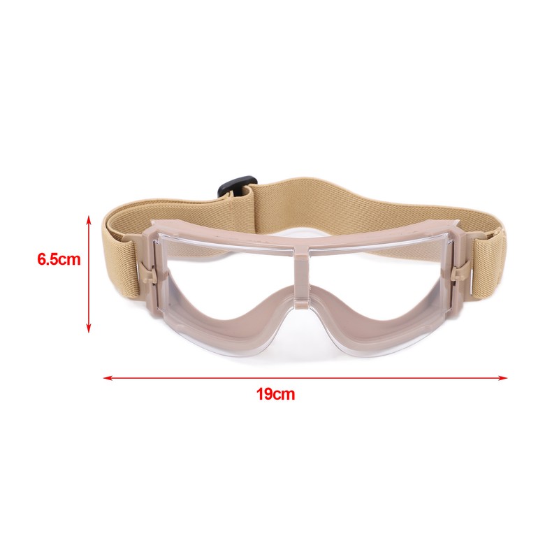 Military Goggles Impact Resistant and Breathable Outdoor Protective Glasses for