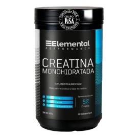 Elemental Performance Creatina Monohidratada 90 Porciones De 5g Ssaborizantes 450g                                                                    