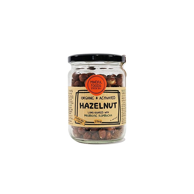 Mindful Foods Organic & Activated Hazelnuts 250 g