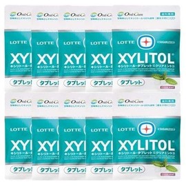 xylitol tablets 10 bags clear mint