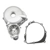 SecosAutoparts Left Side Engine Stator Magneto Cover Case w/Gask Compatible