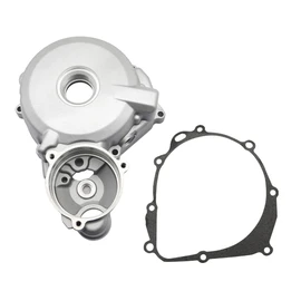 SecosAutoparts Left Side Engine Stator Magneto Cover Case w/Gask Compatible with Suzuki DRZ400 E S SM 2002-2020 11483-29F00