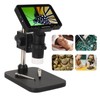 Digital Microscope 4.3in IPS Screen 1000X Inspection Microscope with LED