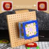 Wooden Crochet Blocking Board,Blocking Mats for Knitting with 15 Stainless