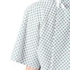 Interweave Healthcare Lapover Hospital Gown with Colour Coded Ties, Blue