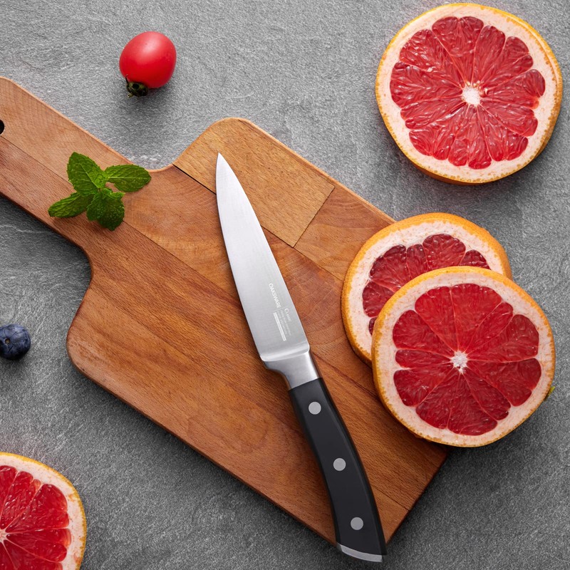 OAKSWARE Paring Knife, 4 inch Small Kitchen Knife Ultra Sharp