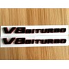2PCS 2017+ V8 Biturbo Left & Right Side Decal Badge
