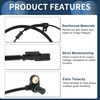INFINAUTO ABS Wheel Speed Sensor Front Left Right ABS Sensor